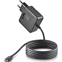 NGS Cargador de Pared GaN 65W USB-C Negro GAN65W-C